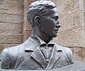 Bust at Manhattan, New York City.